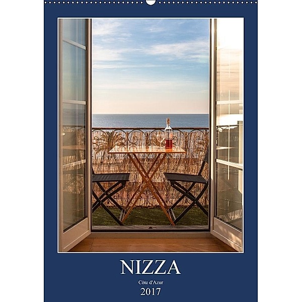 Nizza - Cote d'Azur 2017 (Wandkalender 2017 DIN A2 hoch), Sebastian Rost