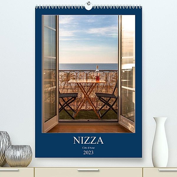 Nizza - Cote d'Azur 2023 (Premium, hochwertiger DIN A2 Wandkalender 2023, Kunstdruck in Hochglanz), Sebastian Rost