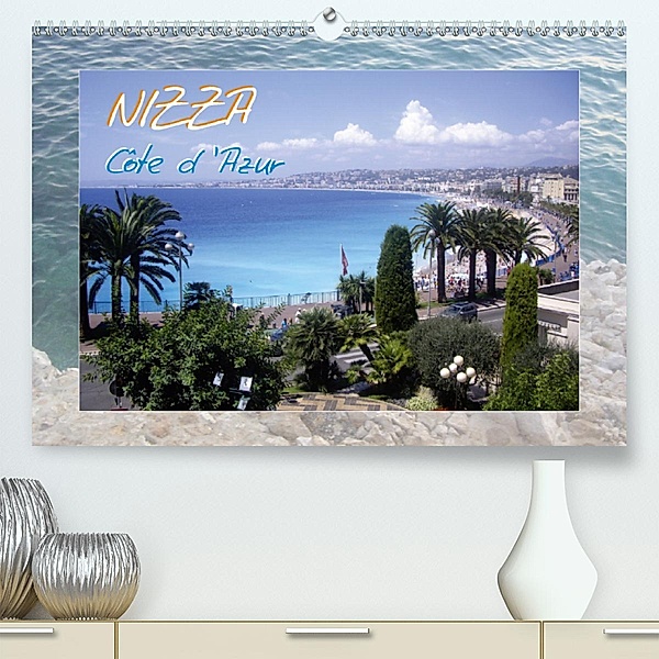 Nizza, Côte d'Azur (Premium-Kalender 2020 DIN A2 quer), Elinor Lavende