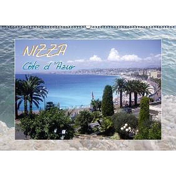 Nizza, Côte d'Azur (Wandkalender 2016 DIN A2 quer), Elinor Lavende