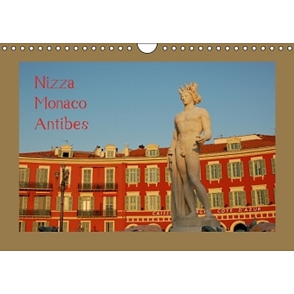 Nizza, Monaco, Antibes (Wandkalender 2015 DIN A4 quer), Dietmar Falk