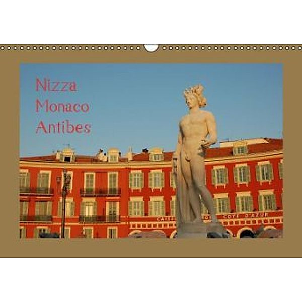 Nizza, Monaco, Antibes (Wandkalender 2016 DIN A3 quer), Dietmar Falk