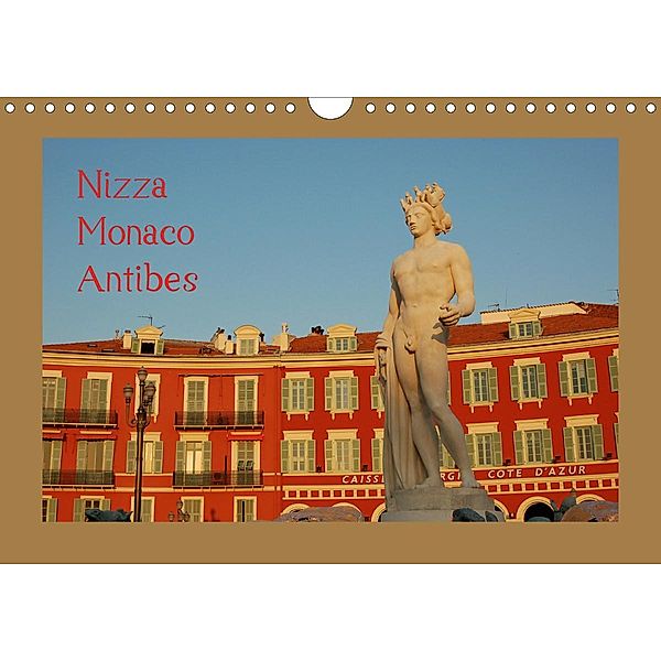 Nizza, Monaco, Antibes (Wandkalender 2021 DIN A4 quer), Dietmar Falk