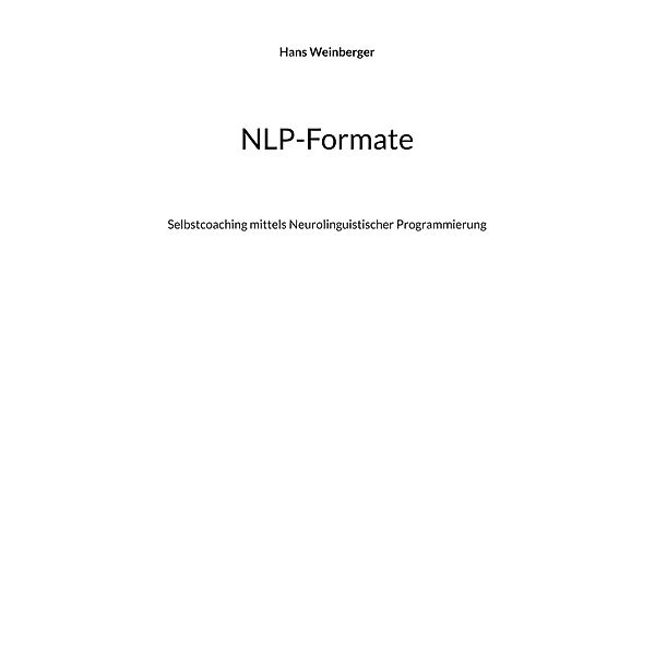 NLP-Formate, Hans Weinberger