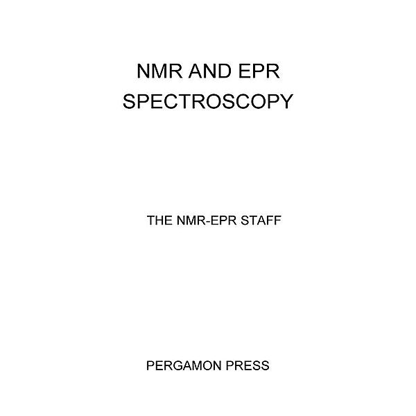 NMR and EPR Spectroscopy, Sam Stuart