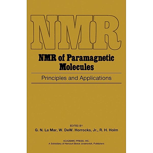 NMR of Paramagnetic Molecules