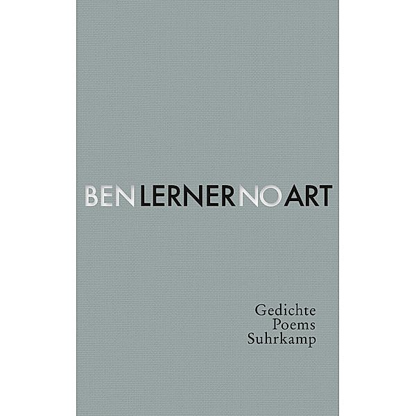 No Art, Ben Lerner