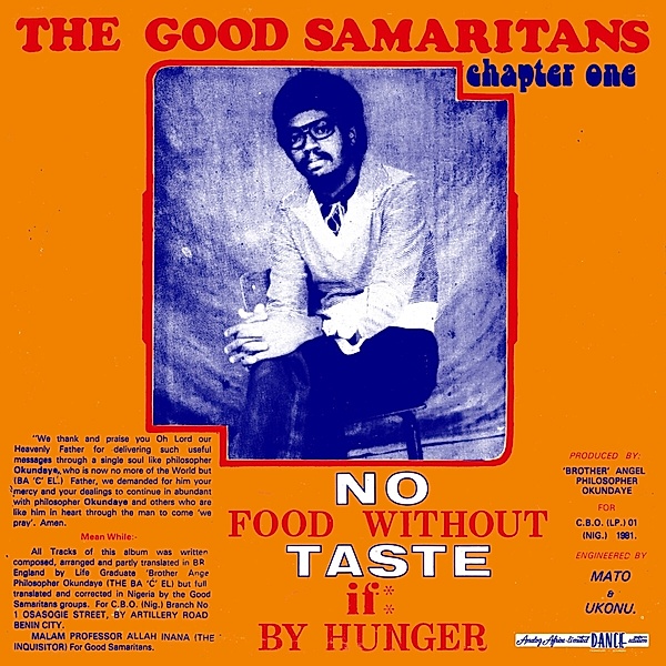 No Food Without Taste If By Hunger (Colored Lp+Dl) (Vinyl), The Good Samaritans