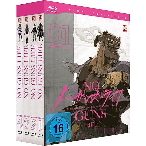 No Guns Life - Gesamtausgabe - Bundle Vol.1-4 Gesamtedition