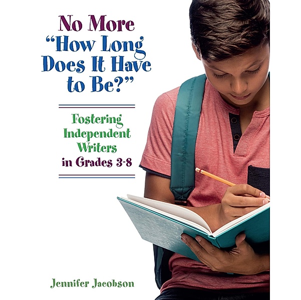 No More How Long Does it Have to Be?, Jennifer Jacobson