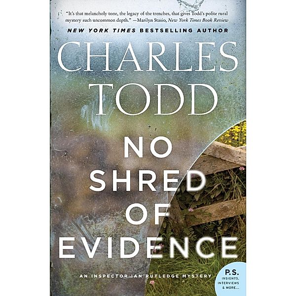 No Shred of Evidence / Inspector Ian Rutledge Mysteries Bd.18, Charles Todd