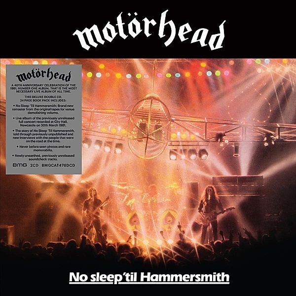 No Sleep 'Til Hammersmith(40th Anniversary Deluxe, Motörhead