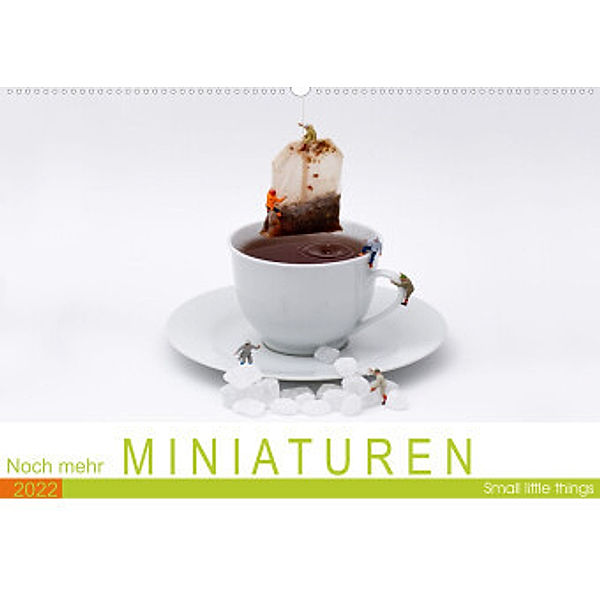 Noch mehr Miniaturen - Small little things (Wandkalender 2022 DIN A2 quer), Ute Jackisch