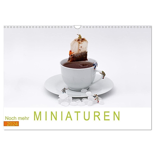 Noch mehr Miniaturen - Small little things (Wandkalender 2024 DIN A3 quer), CALVENDO Monatskalender, Ute Jackisch
