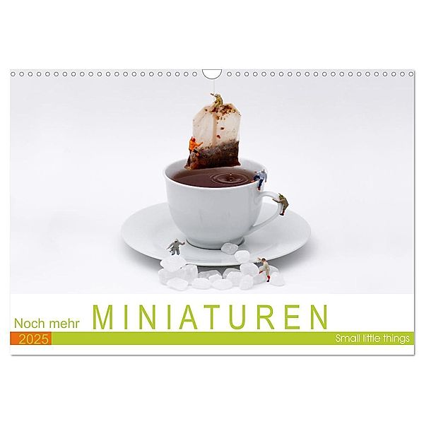 Noch mehr Miniaturen - Small little things (Wandkalender 2025 DIN A3 quer), CALVENDO Monatskalender, Calvendo, Ute Jackisch