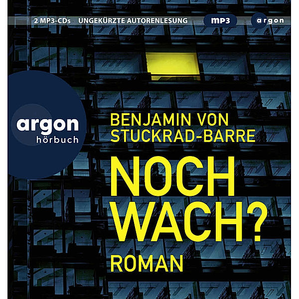 Noch wach?,2 Audio-CD, 2 MP3, Benjamin von Stuckrad-Barre