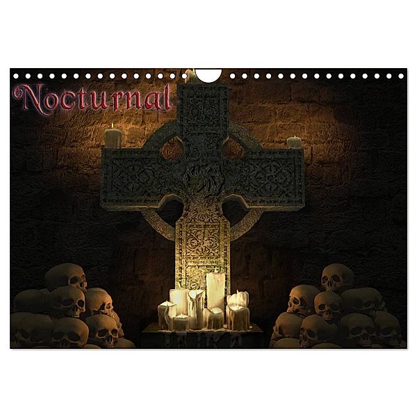Nocturnal - In der Nacht (Wandkalender 2024 DIN A4 quer), CALVENDO Monatskalender, Karsten Schröder