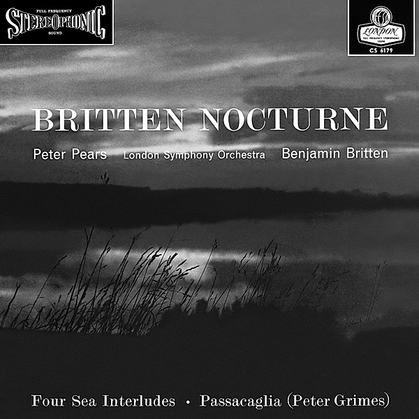 Nocturne (Vinyl), London Symphony, Peter Pears, Benjamin Britten