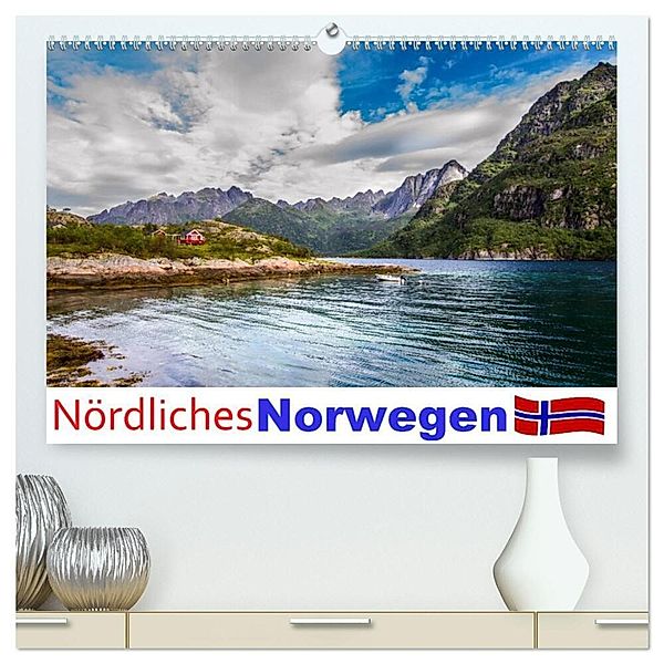Nördliches Norwegen (hochwertiger Premium Wandkalender 2025 DIN A2 quer), Kunstdruck in Hochglanz, Calvendo, Daniel Philipp
