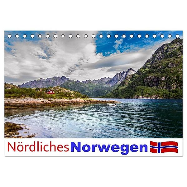 Nördliches Norwegen (Tischkalender 2024 DIN A5 quer), CALVENDO Monatskalender, Daniel Philipp