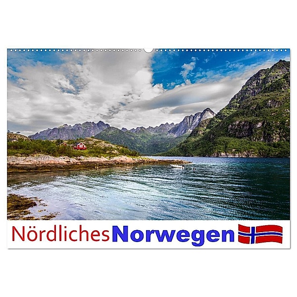 Nördliches Norwegen (Wandkalender 2024 DIN A2 quer), CALVENDO Monatskalender, Daniel Philipp