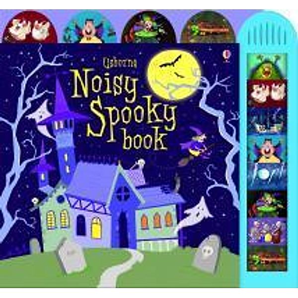 Noisy Spooky Book, w. sound buttons, Sam Taplin