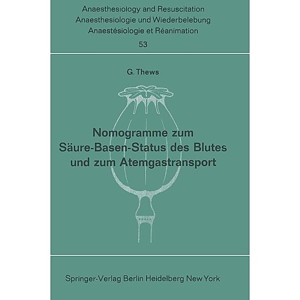 Nomogramme zum Säure-Basen-Status des Blutes und zum Atemgastransport / Anaesthesiologie und Intensivmedizin Anaesthesiology and Intensive Care Medicine Bd.53