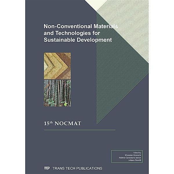 Non-Conventional Materials and Technologies for Sustainable Development