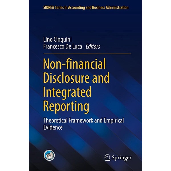 Non-financial Disclosure and Integrated Reporting / SIDREA Series in Accounting and Business Administration