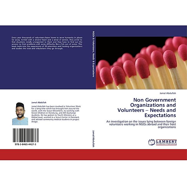 Non Government Organizations and Volunteers - Needs and Expectations, Jamal Abdullah