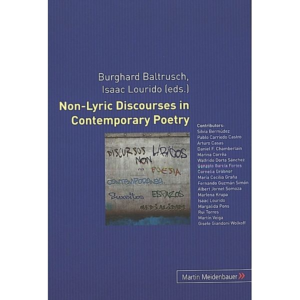 Non-Lyric Discourses in Contemporary Poetry