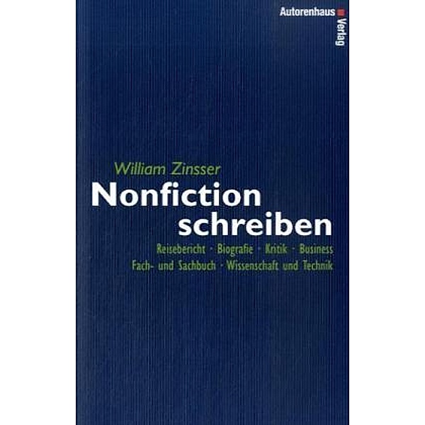 Nonfiction schreiben, William Zinsser
