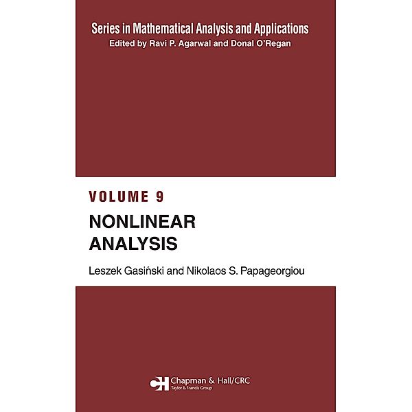 Nonlinear Analysis, Leszek Gasinski, Nikolaos S. Papageorgiou