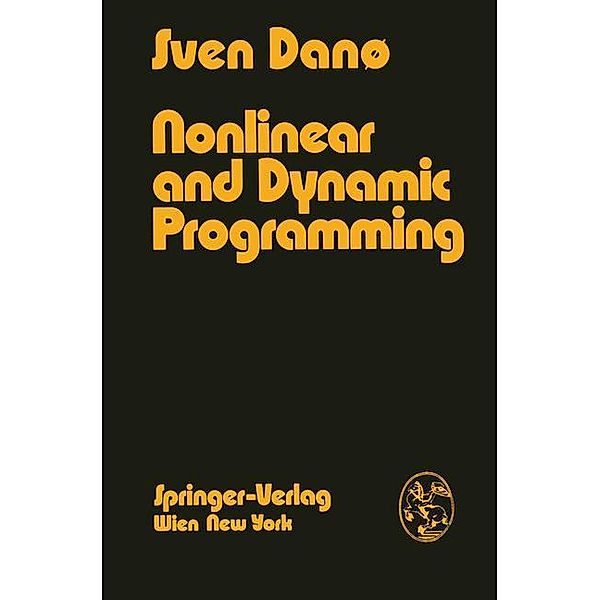 Nonlinear and Dynamic Programming, S. Dano