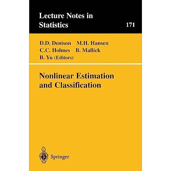 Nonlinear Estimation and Classification / Lecture Notes in Statistics Bd.171