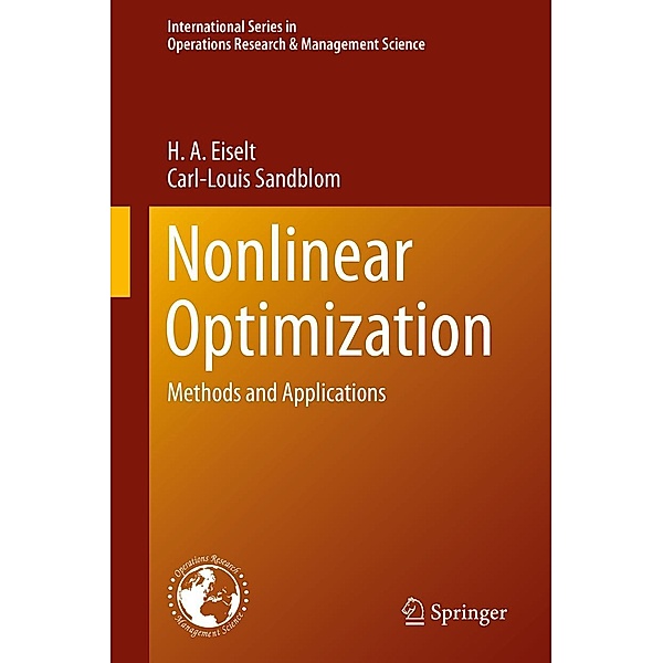 Nonlinear Optimization / International Series in Operations Research & Management Science Bd.282, H. A. Eiselt, Carl-Louis Sandblom