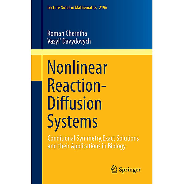 Nonlinear Reaction-Diffusion Systems, Roman Cherniha