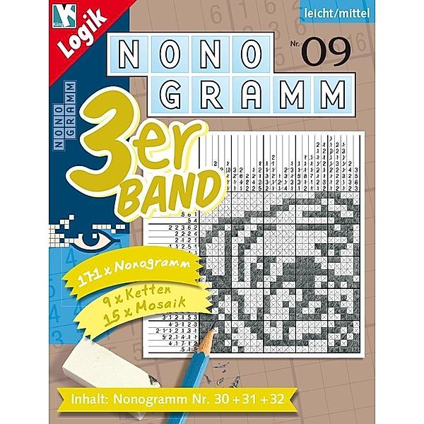 Nonogramm 3er-Band