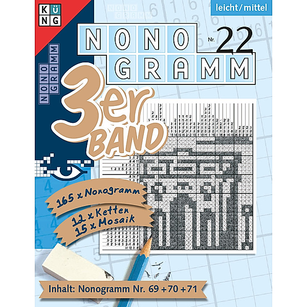 Nonogramm 3er-Band / Nonogramm 3er-Band.Nr.22, Nonogramm 3er-Band