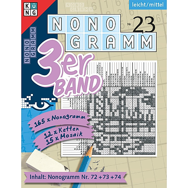 Nonogramm 3er-Band / Nonogramm 3er-Band.Nr.23, Nonogramm 3er-Band