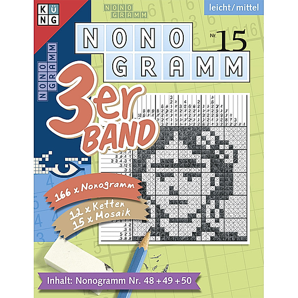 Nonogramm 3er-Band.Nr.15, Conceptis Puzzles