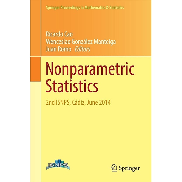 Nonparametric Statistics / Springer Proceedings in Mathematics & Statistics Bd.175