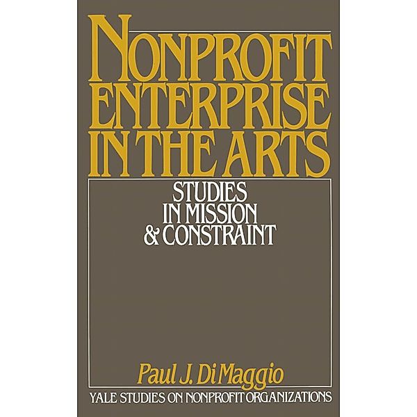 Nonprofit Enterprise in the Arts