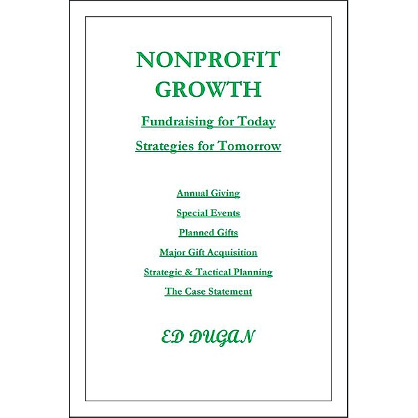 Nonprofit Growth, Ed Dugan