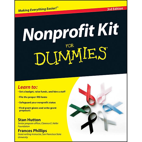 Nonprofit Kit For Dummies, Frances Phillips, Stan Hutton