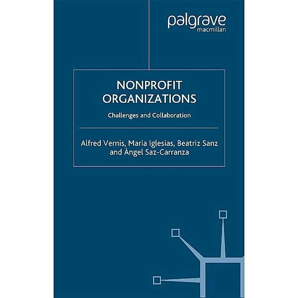 Nonprofit Organizations, Alfred Vernis, M. Iglesias, Beatriz Sanz, Angel Saz-Carranza