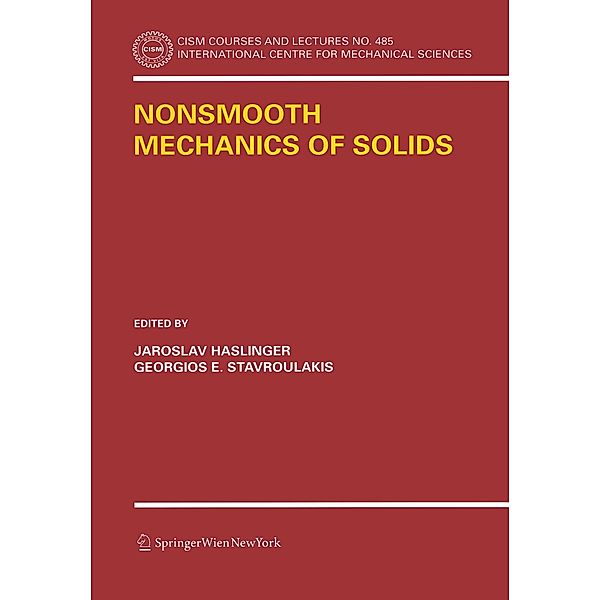 Nonsmooth Mechanics of Solids