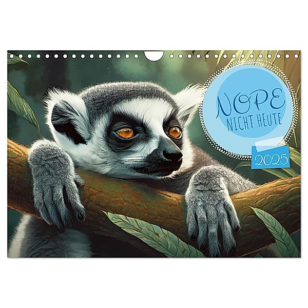 Nope - Heute Nicht (Wandkalender 2025 DIN A4 quer), CALVENDO Monatskalender, Calvendo, pixs:sell