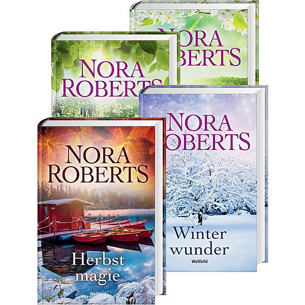 Nora Roberts Jahreszeiten-Zyklus 4er Set, Nora Roberts