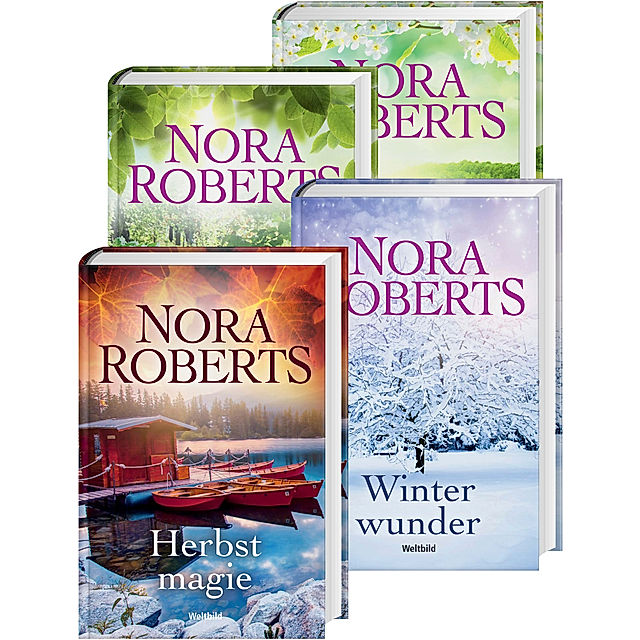 Nora Roberts Jahreszeiten Zyklus 4er Set Weltbild Ausgabe Versandkostenfrei